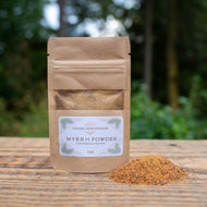Crushed Myrrh Resin - Commiphora myrrha