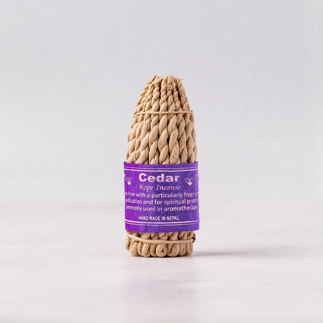 Cedar Nepalese Rope Incense