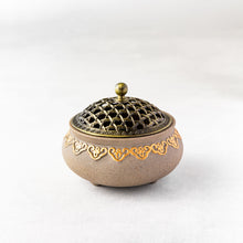Load image into Gallery viewer, Ceramic Incense Burner - Natural
